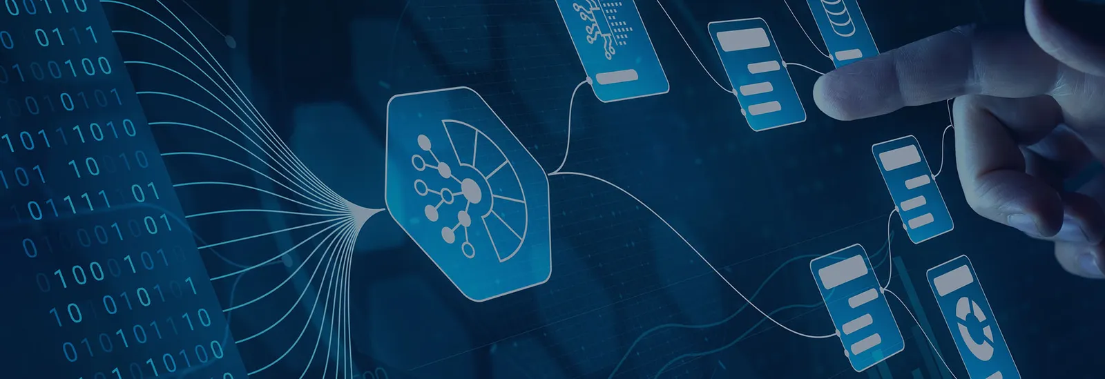 Data and analytics on a screen
