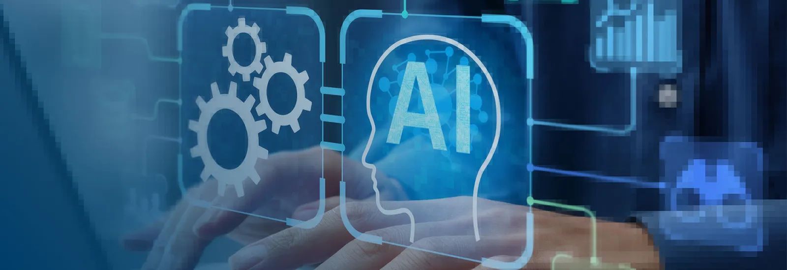 Abstract representation of artificial intelligence